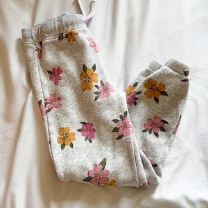 Floral toddler Sweats